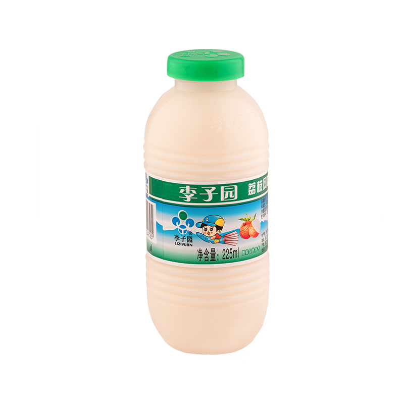 荔枝风味乳饮料，单瓶净含量225ml